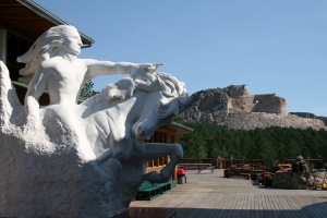 zo moet het eindresultaat eruit gaan zien | Crazy Horse Memorial
